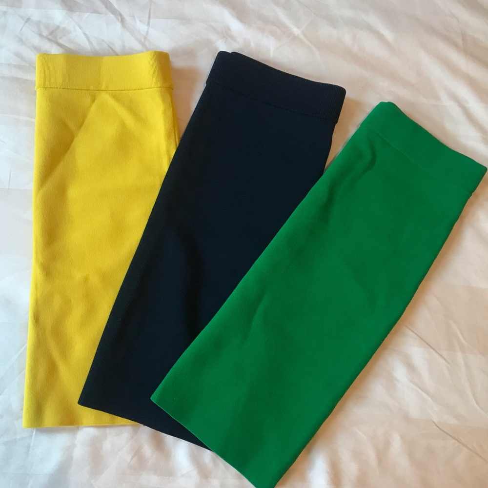 T by Alexander Wang bodycon skirt - Navy left only